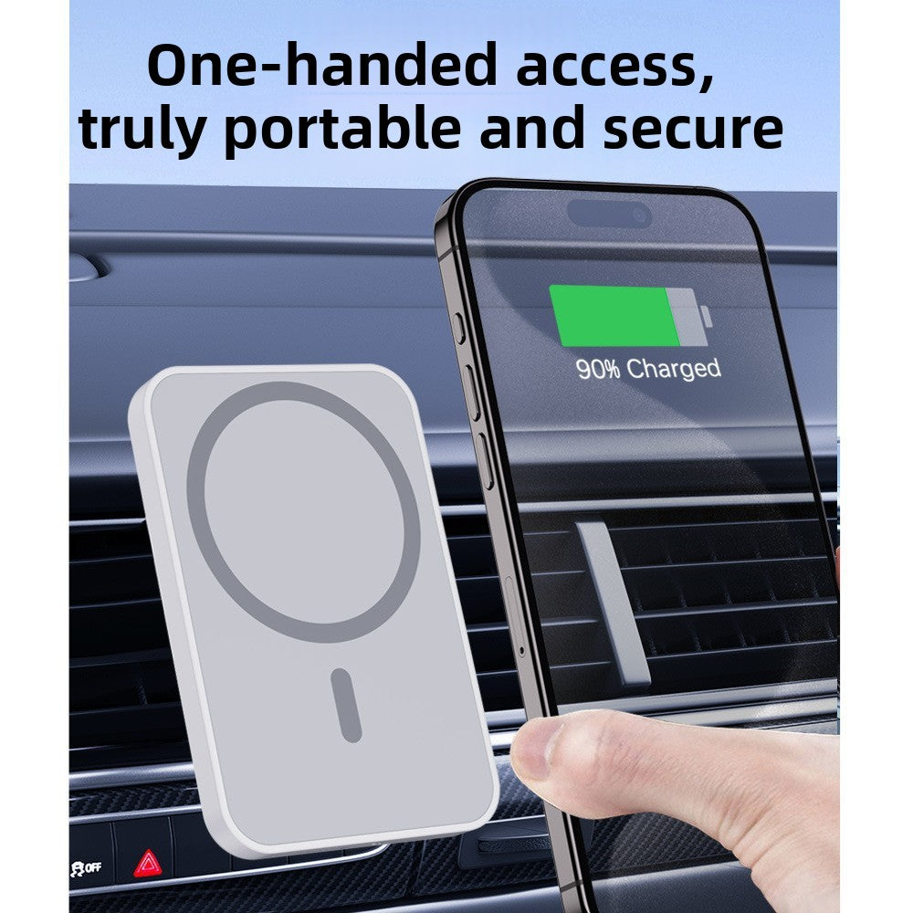 Magnetic Wireless Car Charger Mount with Fast Charging
