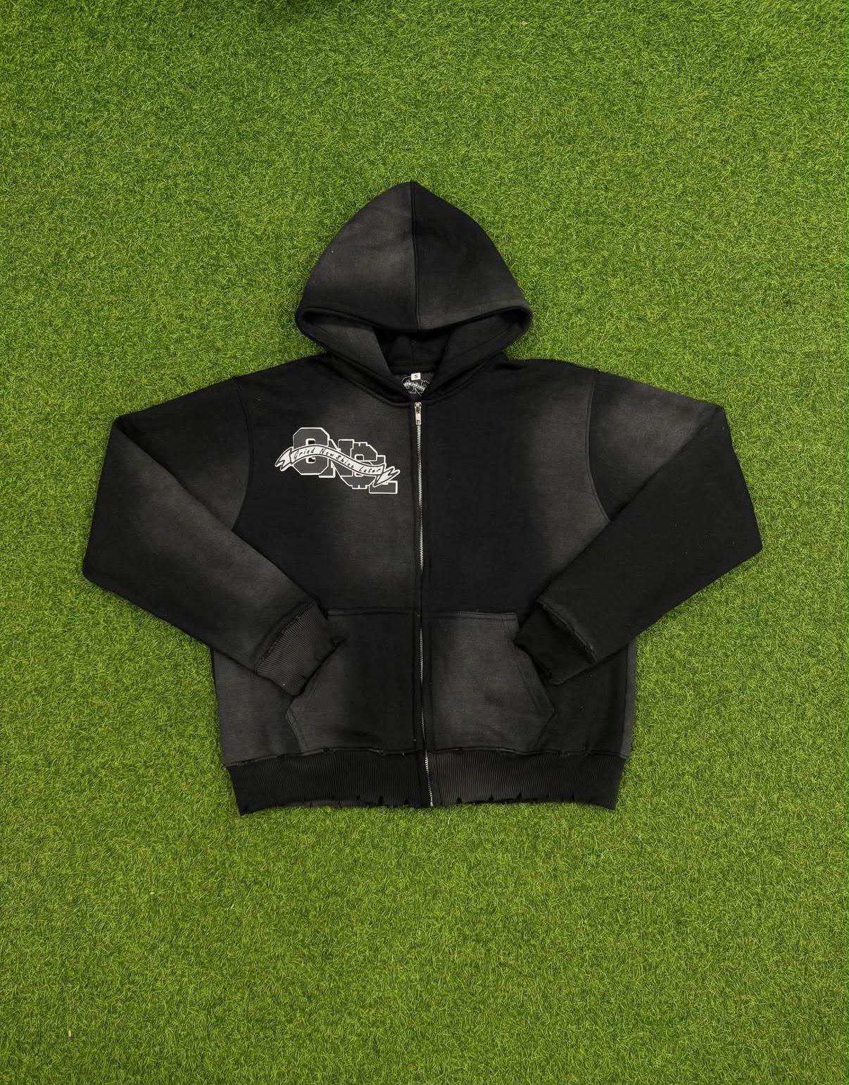 Sunfade Zipper Hoodie-Sample Delivered & Approved