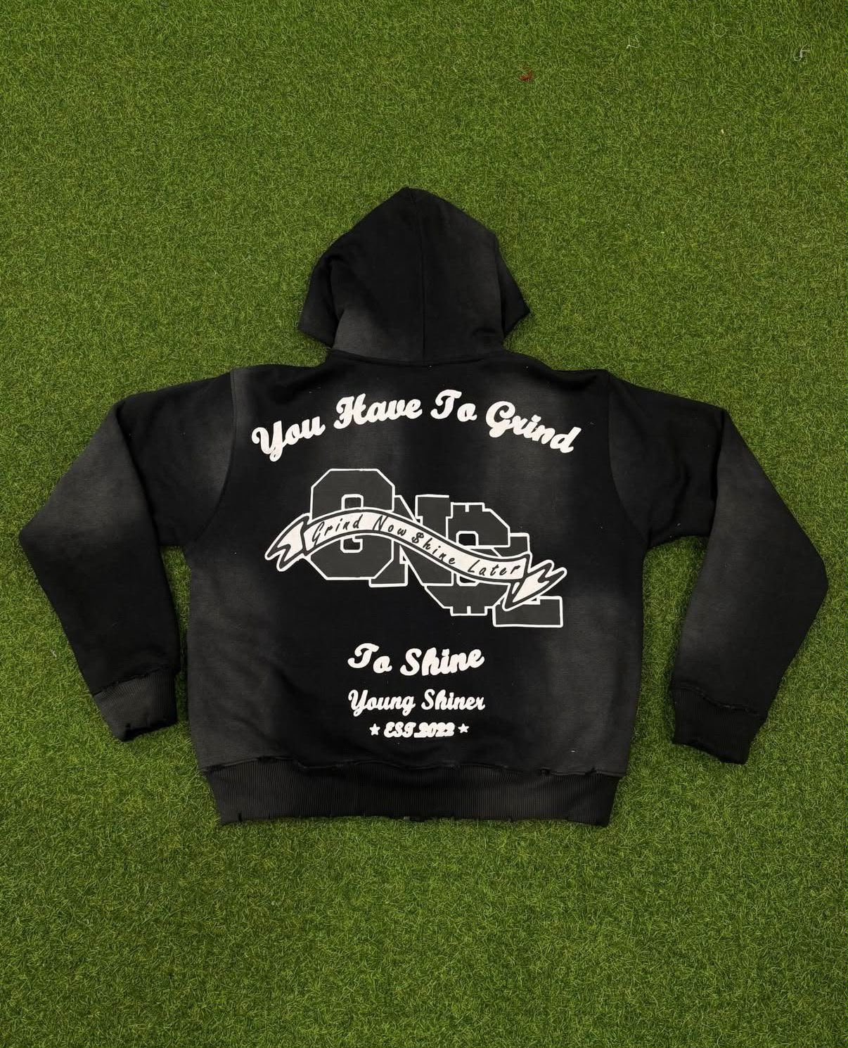Sunfade Zipper Hoodie-Sample Delivered & Approved
