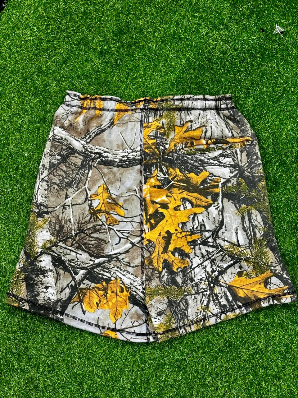 Camo Print Athletic Shorts