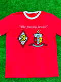 Custom Embroidered Ringer T-Shirt