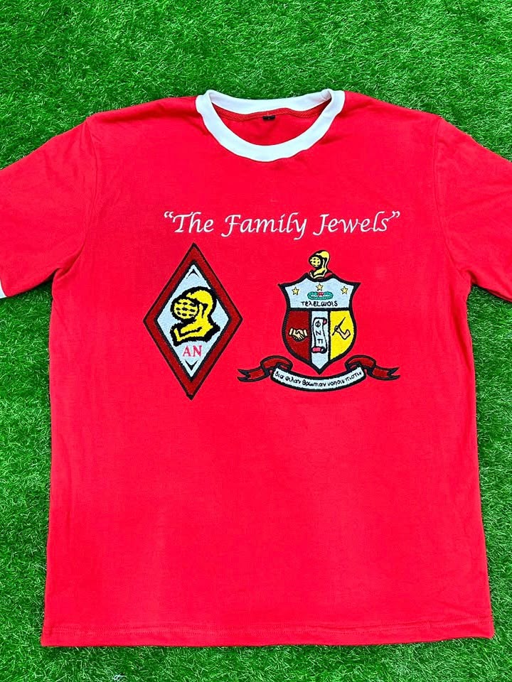 Custom Embroidered Ringer T-Shirt