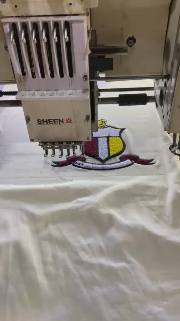 Custom Embroidered Ringer T-Shirt